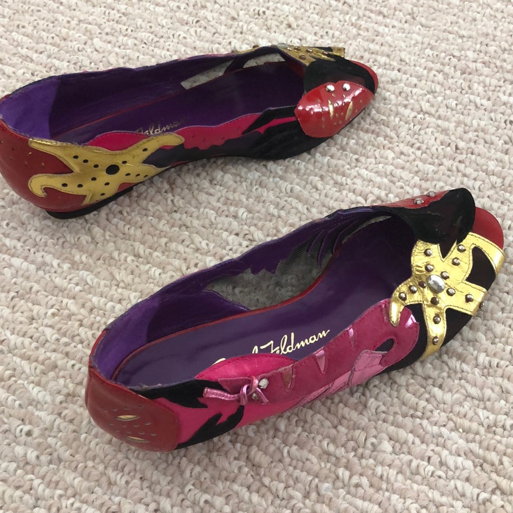 COPY - Beverly Feldman Open Toe Shoe - Picture 4 of 6